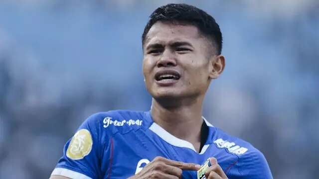 Bomber Persib Bandung, Dimas Drajad. (Bola.com/Dok.Instagram Persib Bandung)