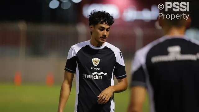 Rafael Struick saat mengikuti latihan dengan Timnas Indonesia (c) Media PSSI.