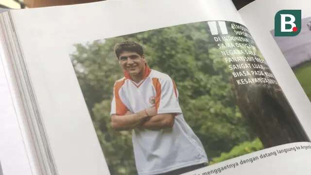 Emmanuel De Porras saat membela Persija pada musim 2004. (Bola.com/Dok. Buku Gue Persija)