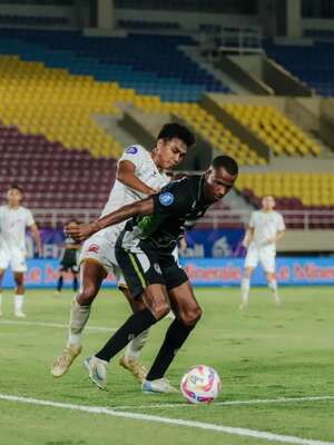 PSS Sleman meraih kemenangan empat gol tanpa balas atas Madura United pada laga pekan ke-17 BRI Liga 1 musim ini di Stadion Manahan, Solo, Jumat (27/12/2024) malam WIB. (dok. PSS Sleman)