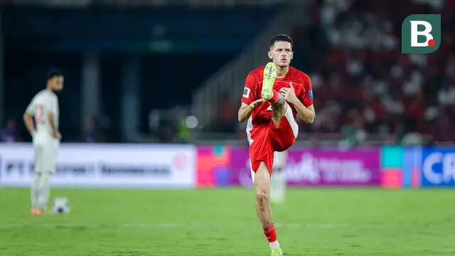 Bek Timnas Indonesia, Justin Hubner, dalam laga melawan Bahrain di SUGBK, Jakarta, Selasa (27/3/2025). (Bola.com/Bagaskara Lazuardi)