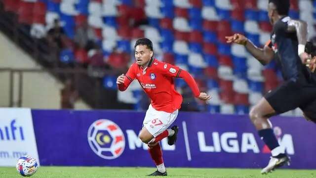 Aksi pemain Indonesia, Saddil Ramdani bersama Sabah FC di Malaysia Super League 2024/2025. (Instagram Saddil Ramdani).
