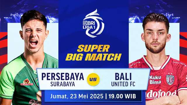 Persebaya vs Bali United BRI Liga 1 2024/25 (Sumber: Dok. Vidio)