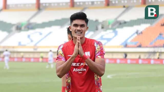 Pemain Persis Solo, Ramadhan Sananta. (Bola.com/Abdul Aziz)