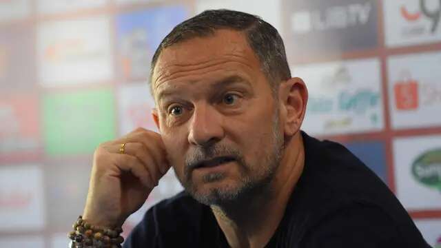 Pelatih Barito Putera, Dejan Antonic. (Iwan Setiawan/Bola.com)