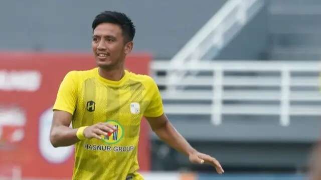 Gelandang Barito Putera, Bayu Pradana. (Bola.com/Gatot Susetyo)