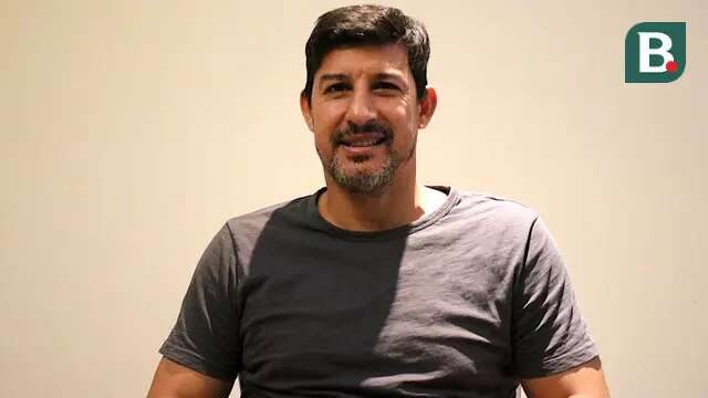 Pelatih Sriwijaya FC, Angel Alfredo Vera. (Bola.com/Aditya Wany)