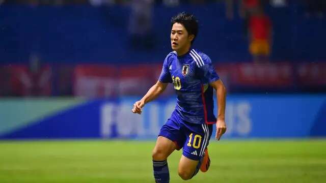 Pemain Timnas Jepang U-17 Ryunosuke Sato pada Piala Dunia U-17 2023 yang akan berlangsung di Indonesia dari 10 November sampai 2 Desember 2023. (foto: FIFA)