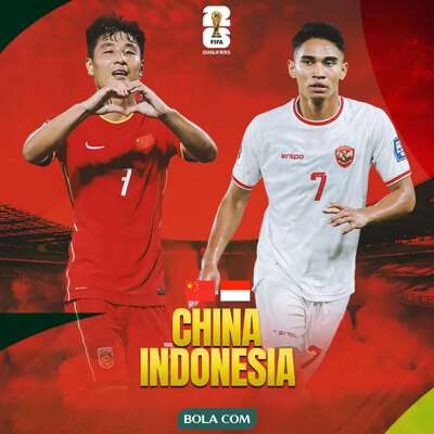 Kualifikasi Piala Dunia 2026 - China Vs Timnas Indonesia - Wu Lei Vs Marselino Ferdinan