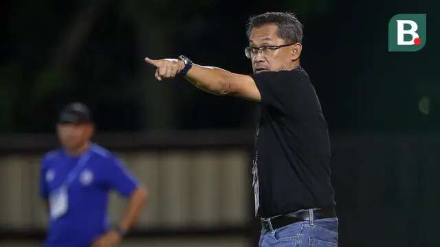 Aji Santoso. (Bola.com/Bagaskara Lazuardi)