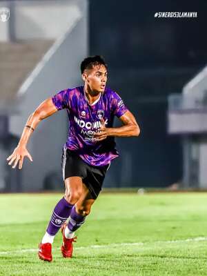 Bek Timnas Filipina yang memperkuat Persita, Christian Rontini. (Dokumentasi Persita)