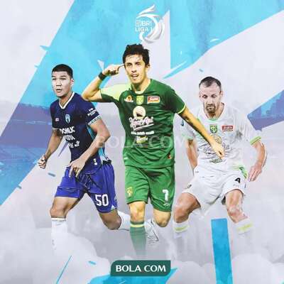 BRI Liga 1 - Tamirlan Kozubaev, Francisco Rivera, Dime Dimov 