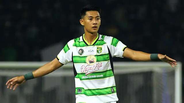 Pemain anyar Persebaya, Malik Risaldi. (Dokumentasi Persebaya)