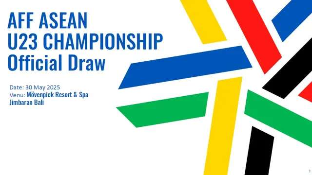 Undian Piala AFF U-23 2025. (Dok Vidio)