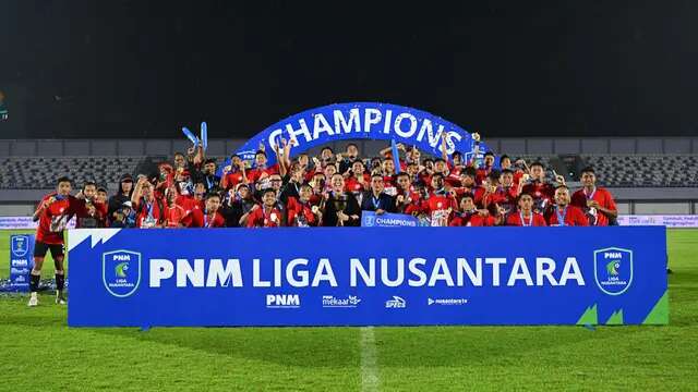 Sumut United menjuarai Liga 3 Nusantara 2024/2025. (Dok. PT LIB)