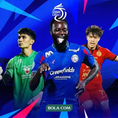 BRI Liga 1 - Kevin Mendoza, Charles Lokolingoy, Ryo Matsumura 