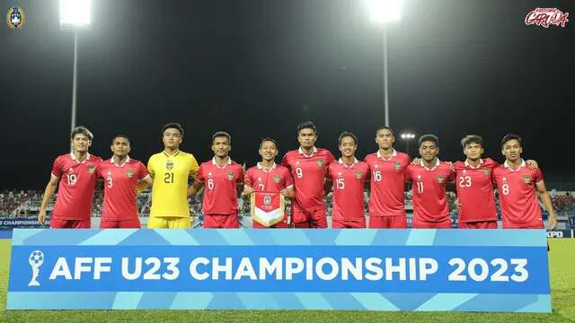 Timnas Indonesia U-23 Vs Timnas Thailand U-23 di babak semifinal Piala AFF U-23 2023. (Bola.com/Dok.Twitter PSSI)
