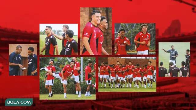 Kolase - Timnas Indonesia Latihan di Bali 