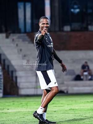 Pelatih Timnas Indonesia Patrick Kluivert dalam menjalani pemusatan latihan di Bali United Training Center, Senin (26/5/2025). (Dok. Timnas Indonesia)