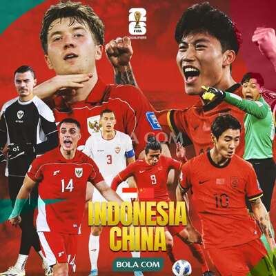 Kualifikasi Piala Dunia 2026 - Timnas Indonesia Vs China - Duel Antarlini
