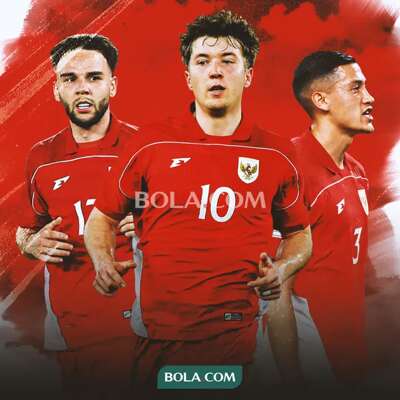 Timnas Indonesia - Calvin Verdonk, Ole Romeny, Jay Idzes 
