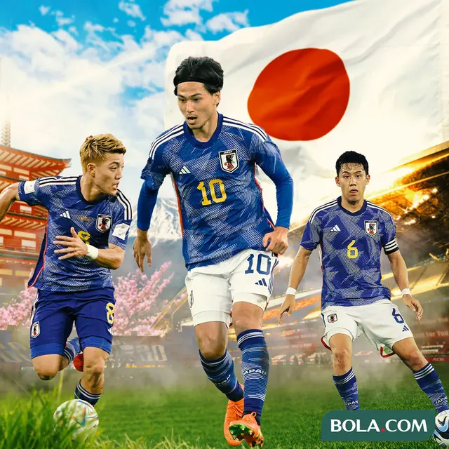 Timnas Jepang - Ritsu Doan, Takumi Minamino, Wataru Endo