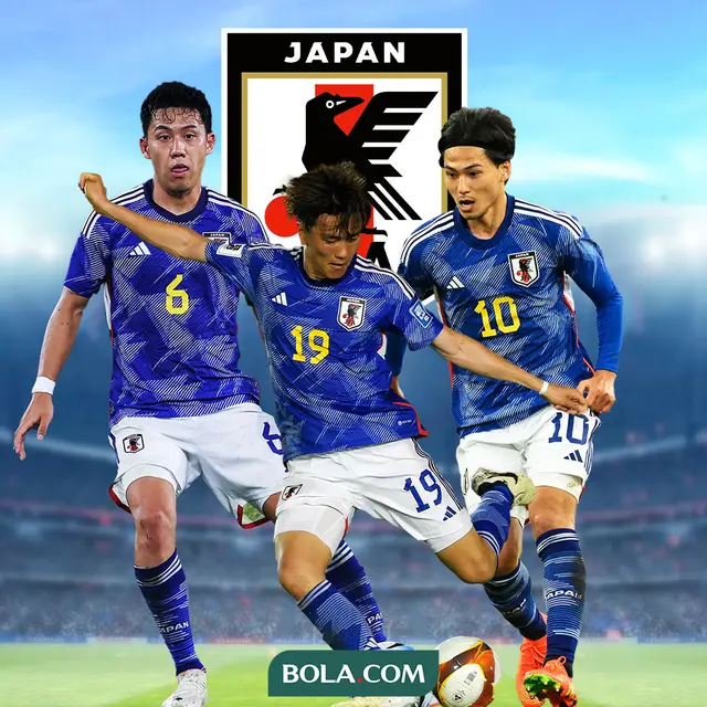 Ilustrasi - Pemain Timnas Jepang yang main di Eropa