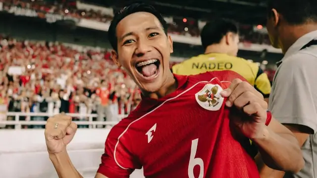 Beckham Putra menjalani debut saat Timnas Indonesia menjamu Timnas China dala lanjutan putaran ketiga Kualifikasi Piala Dunia 2026 di Stadion Utama Gelora Bung Karno, Jakarta, Kamis (5/6/2025). (Instagram/beckham_put7).