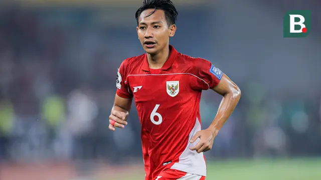 Beckham Putra Nugraha ketika menjalani debut bersama Timnas Indonesia dalam laga kontra China di Kualifikasi Piala Dunia 2026 zona Asia, Kamis (5/6/2025). (Bola.com/Bagaskara Lazuardi)