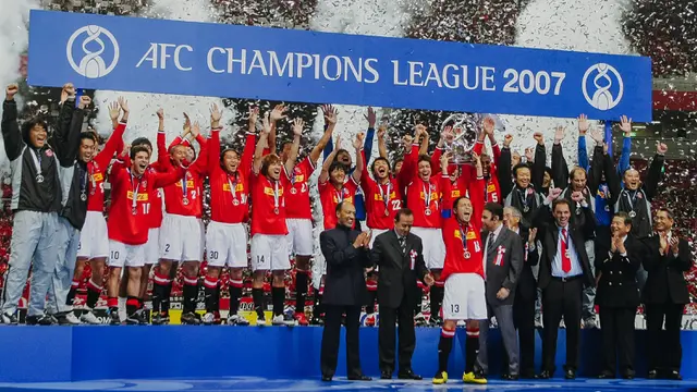 Gelar pertama Urawa Reds Diamonds di ajang Liga Champions Asia diraih pada tahun 2007 setelah mengalahkan klub asal Iran, Sepahan di laga final. Pada leg pertama di kandang Sepahan, Urawa Reds Diamonds bermain imbang 1-1. Sementara di kandang sendiri pada leg kedua, Urawa Reds Diamond menang 2-0. (Dok. J-League)