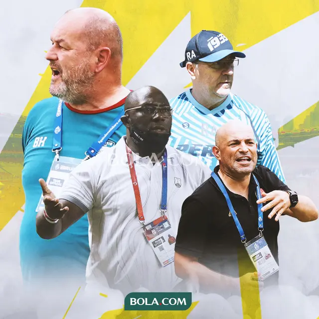 Ilustrasi - Bojan Hodak, Bernardo Tavares, Robert Alberts, Jacksen Tiago