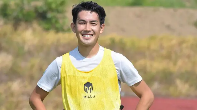 Bek anyar PSIM Yogyakarta asal Jepang, Yusaku Yamadera. (Dok Pribadi)