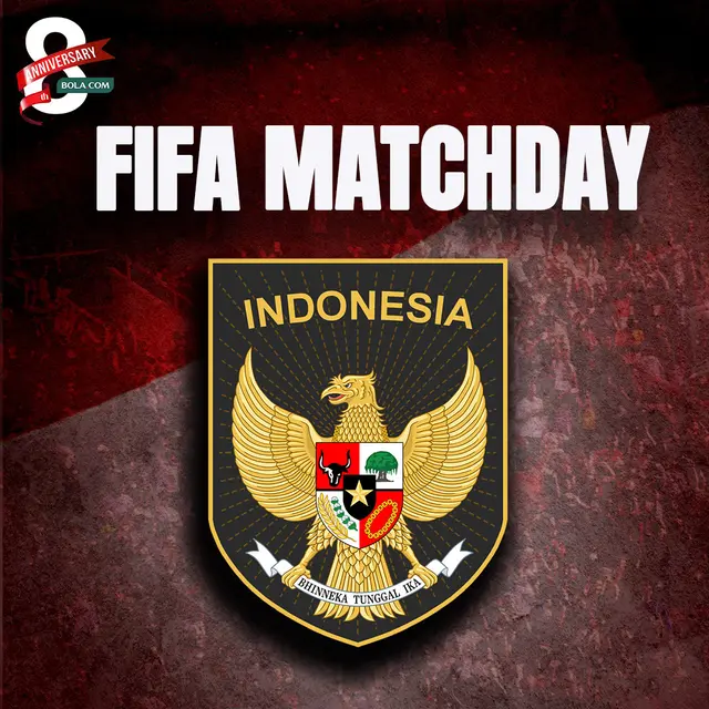 Ilustrasi - Logo Timnas Indonesia FIFA Matchday (Bola.com/Erisa Febri)