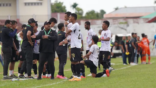 Imran Nahumarury - Persiraja Banda Aceh Vs Semen Padang di leg pertama Playoff Pegadaian Liga 2 2023/2024, Selasa (5/3/2024). (Dok. Malut United)