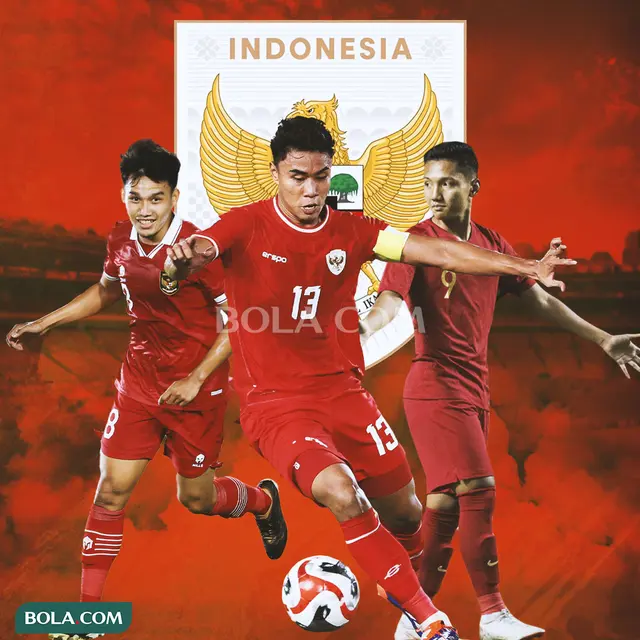 Timnas Indonesia - Witan Sulaeman, Muhammad Ferrari, Syahrian Abimanyu
