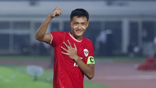 Dony Tri Pamungkas menunjukkan ekspresi dalam pertandingan Kualifikasi Piala Asia U-20 2025 antara Indonesia U-20 melawan Yaman U-20 pada Minggu, 29 September 2024.