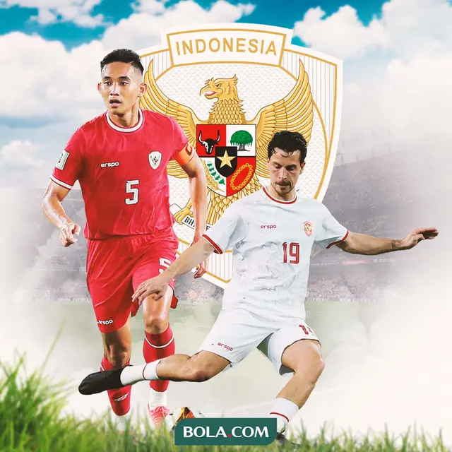 Timnas Indonesia - Rizky Ridho dan Thom Haye