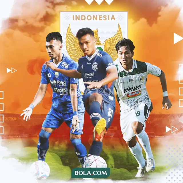 Timnas Indonesia - Pemain Timnas Indonesia U-23 dengan Jam Terbang Tertinggi di Level Klub
