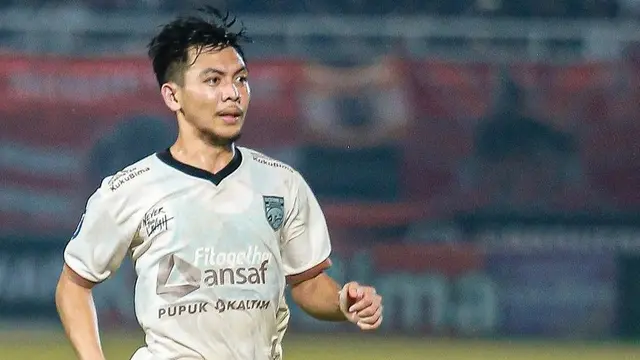 Pemain baru PSS Sleman, Wahyudi Hamisi. (Bola.com/Ana Dewi)
