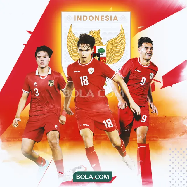 Timnas Indonesia - Brandon Scheunemann, Victor Dethan, Jens Raven