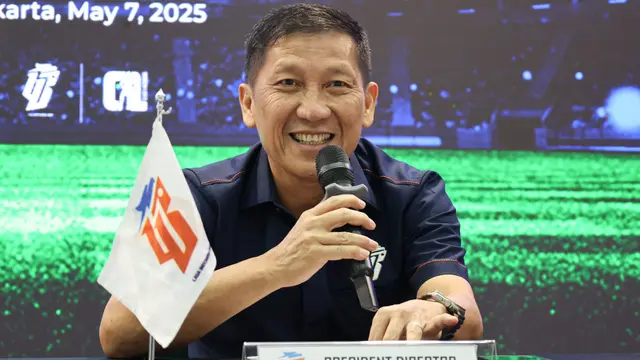 Ferry Paulus, Direktur Utama PT Liga Indonesia Baru (LIB). (Bola.com/Abdul Azis)