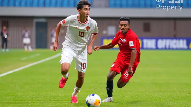 Timnas Indonesia U-20 harus puas bermain imbang 0-0 kontra Yaman pada laga terakhir Grup C Piala Asia U-20 2025 di Shenzhen Youth Football Training Base Center Stadium, Shenzhen, Rabu (19/2/2025) malam WIB. (dok. PSSI)