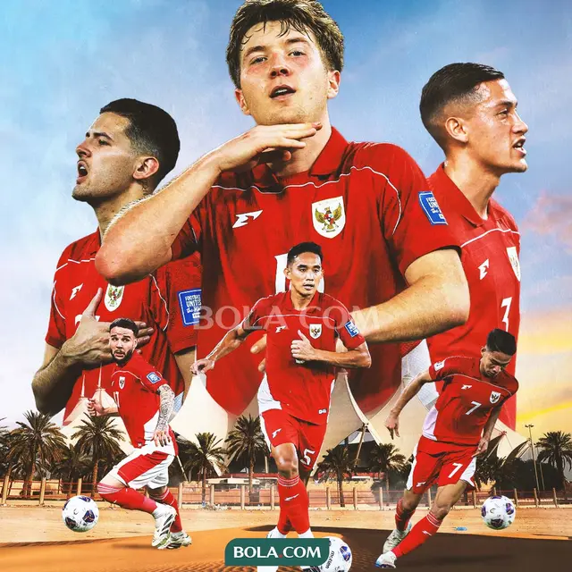 Timnas Indonesia - Ilustrasi Timnas Main di Arab Saudi dan Qatar