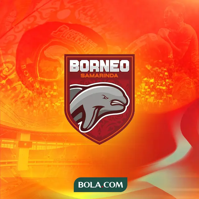 Borneo FC - Ilustrasi Logo Borneo FC 2024