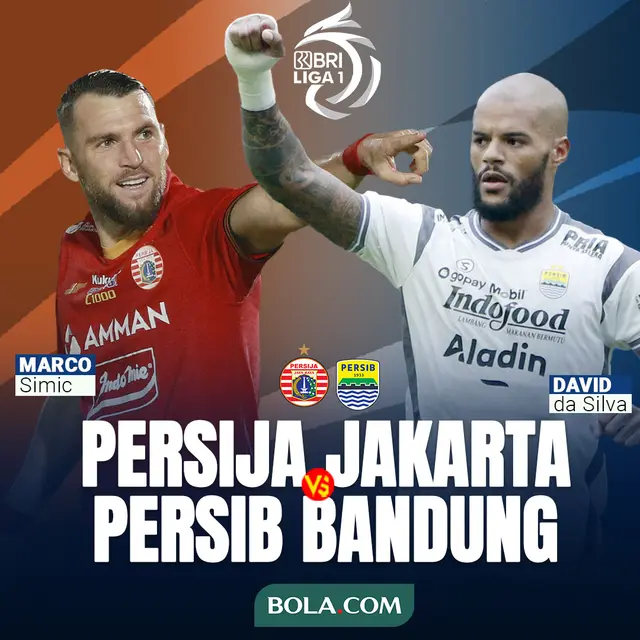 Marko Simic dan David da Silva (Bola.com/Salsa Dwi Novita)