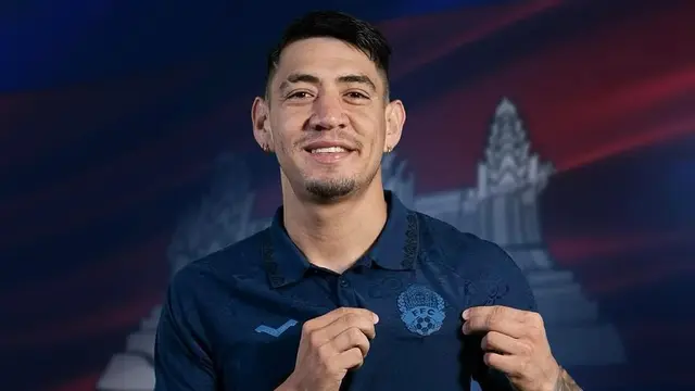 Pemain baru Bhayangkara FC, Andres Nieto. (Bola.com/Dok.Instagram Andres Nieto).