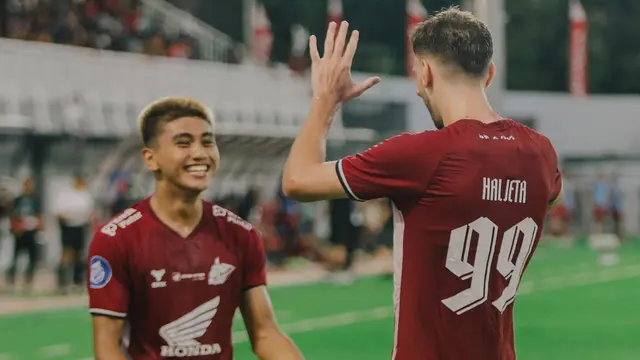 Penyerang PSM Makassar, Nermin Haljeta. (Bola.com/Dok.X PSM Makassar).