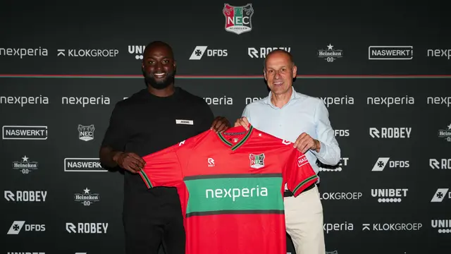 Jetro Willems bergabung dengan NEC Nijmegen untuk musim 2025/2026. (Dok. NEC Nijmegen).
