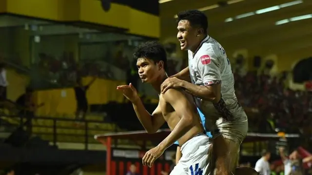 Kapten Timnas Indonesia, Asnawi Mangkualam merayakan gol Teerasak Poeiphimai ke gawang Khon Kaen dalam lanjutan Thai League 2024/2025, Sabtu (24/8/2024) malam WIB. (Dok. Port FC)