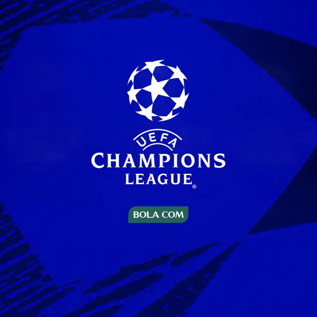 Liga Champions - Ilustrasi logo UEFA Champions League musim 2024/2025. 